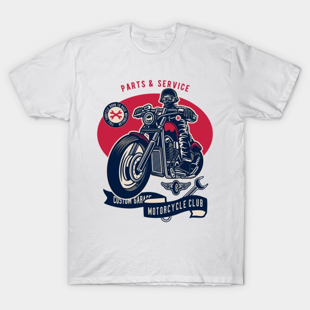 Motorbike T-Shirt by ShirtyLife